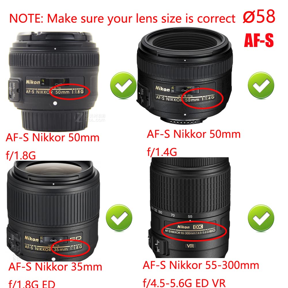Amazon | WH1916 58mmセンターピンチ レンズ キャップ Canon EF-S 18